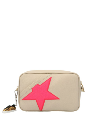 Golden Goose Deluxe Brand Star Patch Zipped Shoulder Bag