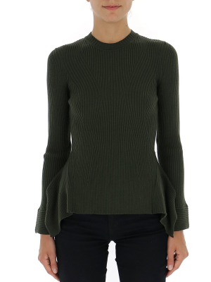 Alberta Ferretti Peplum Knit Jumper