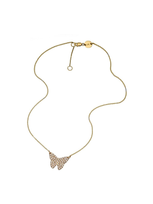 Daphne Pave 14k Necklace