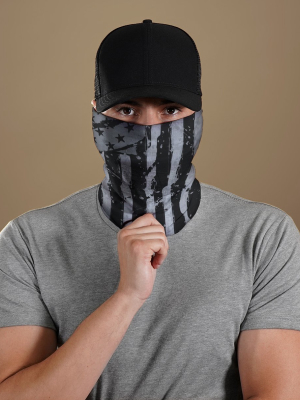 Grunge Tactical Usa Flag Neck Gaiter