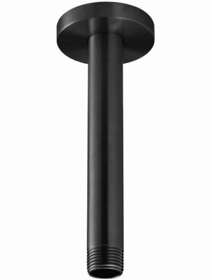 Speakman S-2580 Neo 6" Ceiling Mount Rain Shower Arm And Flange - Matte Black