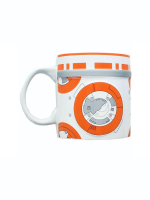 Seven20 Star Wars 2d Relief Bb-8 20oz Ceramic Coffee Mug