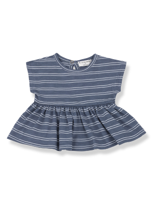 1+ In The Family Petra Top - Indigo/white