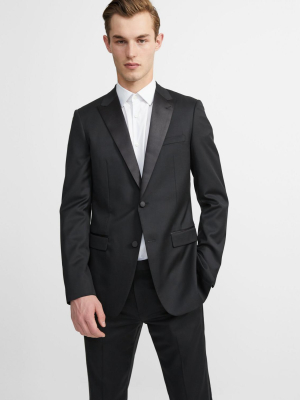 Tuxedo Blazer In Wool