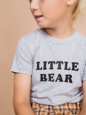 Little Bear Shirt For Kids