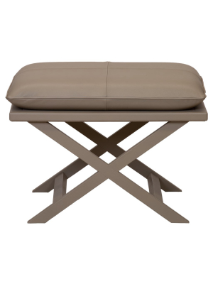 Sonoma Leather Stool