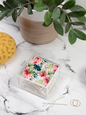 Marta Barragan Camarasa Colorful Tropical Paradise Acrylic Box - Deny Designs