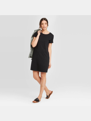 Women's Short Sleeve T-shirt Dress - Universal Thread™