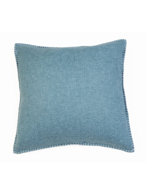 2pk 20" Georgetown Chunky Weave Whipstitch Pillow - Décor Therapy