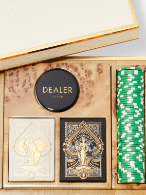 Shagreen Poker Set