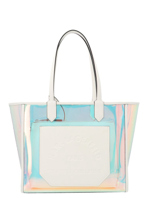 Karl Lagerfeld K/journey Hologram Tote Bag