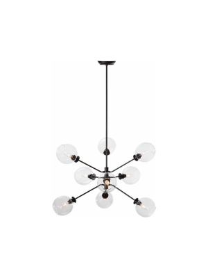 Atom Clear Glass Pendant Lighting