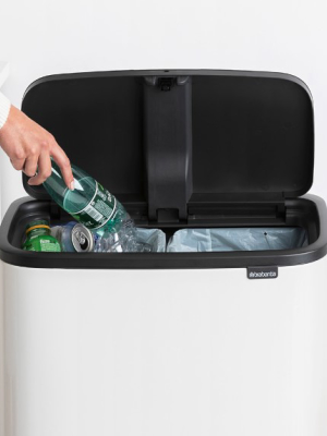 Brabantia Bo Touch Bin Hi Dual Compartment