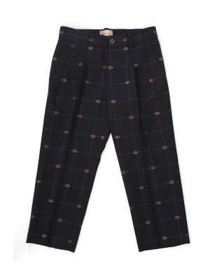 Gucci Kids Interlocking G Pants