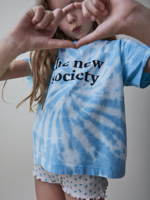 The New Society Tee - Deep Blue