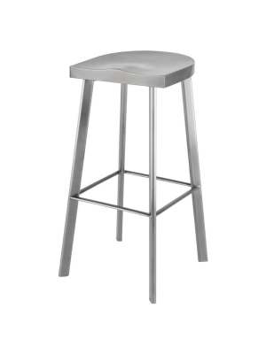 Nuevo Icon Bar Stool - Graphite