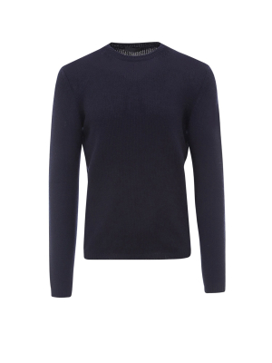 Prada Crewneck Knitted Sweater