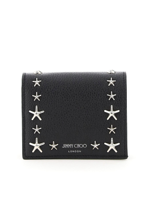 Jimmy Choo Hanne Star Studs Wallet