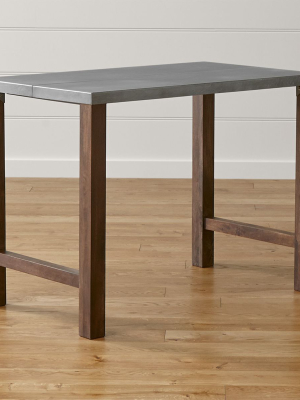 Galvin 48" Metal Top High Dining Table