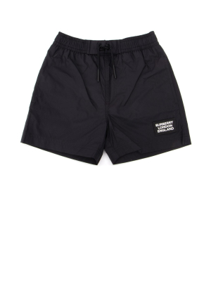 Burberry Kids Drawstring Track Shorts