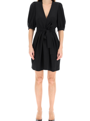 Stella Mccartney Puff Sleeve Mini Dress