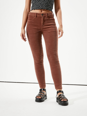 Ae High-waisted Corduroy Jegging