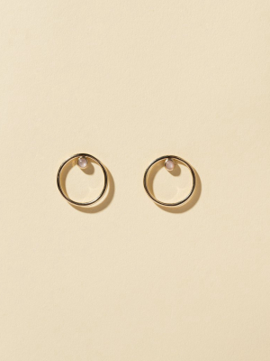 Coil Stud Earrings