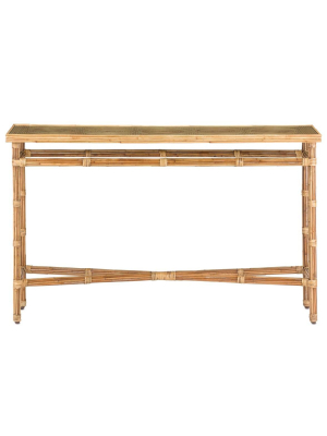 Currey & Company Silang Console Table