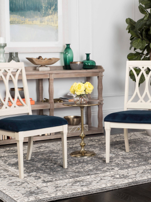 Set Of 2 Dining Chairs Navy - Safavieh