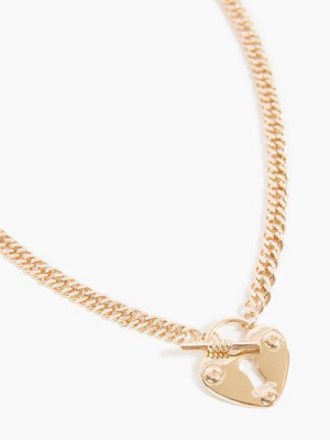 Cutout Heart Pendant Necklace