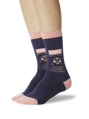 Women's Libra Zodiac Socks