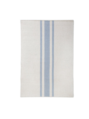 Beachwood Handwoven Rug - Ivory/nordic Blue