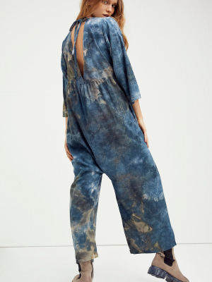 Riverside Silk Jumpsuit