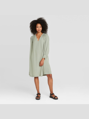 Women's Balloon Long Sleeve Dress - Prologue™