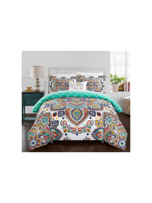 Kacey Bed In A Bag Comforter Set - Chic Home