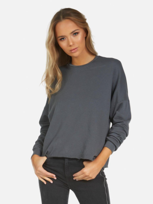 Travis Core Crop Pullover