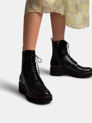 Vela Boots Black Leather