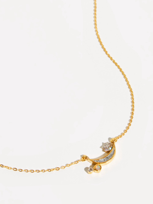 Raw Diamond Kolar Necklace