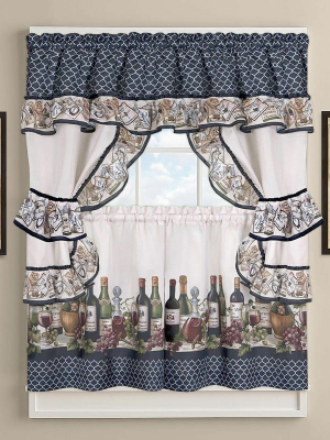 Goodgram French Chateau Complete Cottage Kitchen Curtain Set By Goodgram