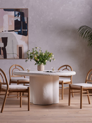 Grano Dining Table - Plaster Molded Concte