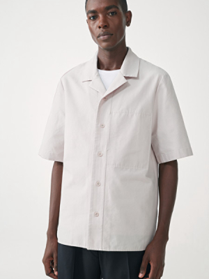 Short-sleeved Cotton Shirt