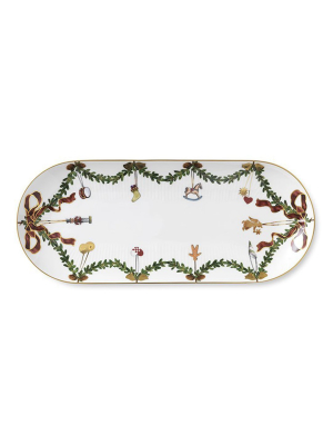 Star Fluted Christmas Serving Dishes