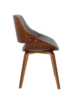 Fabrizzi Mid-century Modern Dining Accent Chair - Lumisource