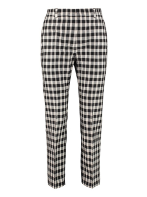 Max Mara Studio Vivetta Checked Trousers