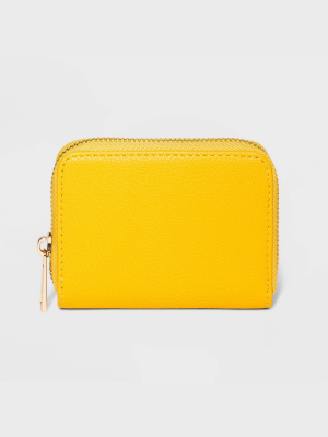Women's Small Zip Wallet - A New Day™