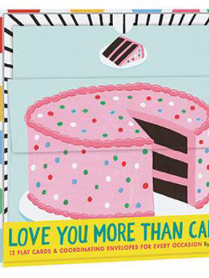 Love You More Than Cake Cards