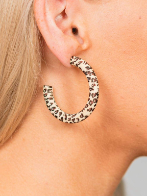 Leanne Animal Hoops