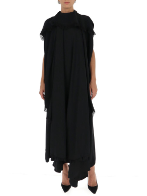 Balenciaga Draped Maxi Dress