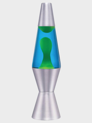 11.5" Motion Lava Lamp White/blue - Lava Lite