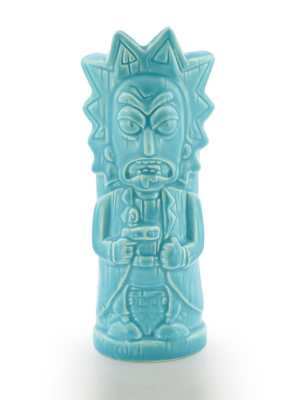 Beeline Creative Geeki Tikis Rick & Morty Rick Mug | Ceramic Tiki Style Cup | Holds 15 Ounces